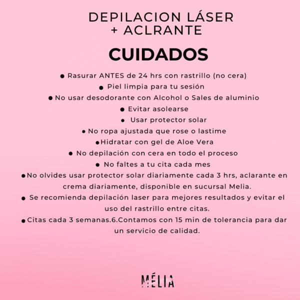 Aclarado de Ojeras con laser