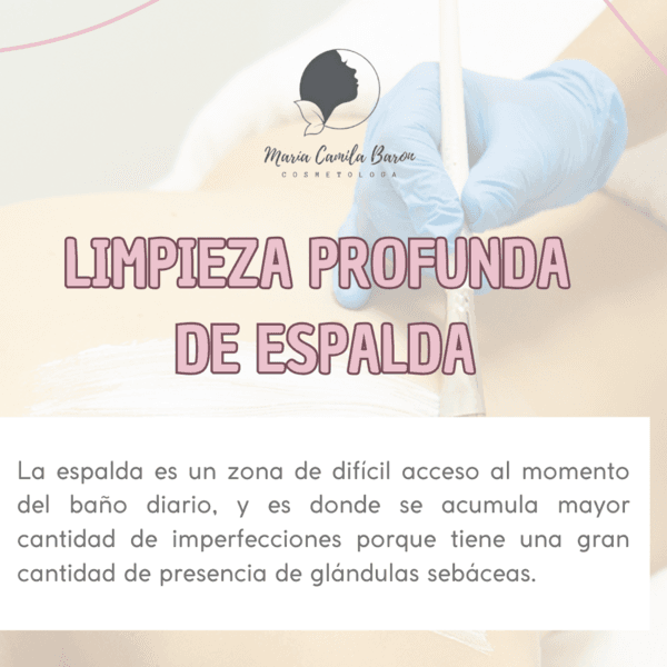 Limpieza Profunda de espalda