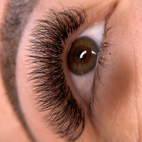 Primera Postura Extensiones de pestañas Tec. Volumen Sutra