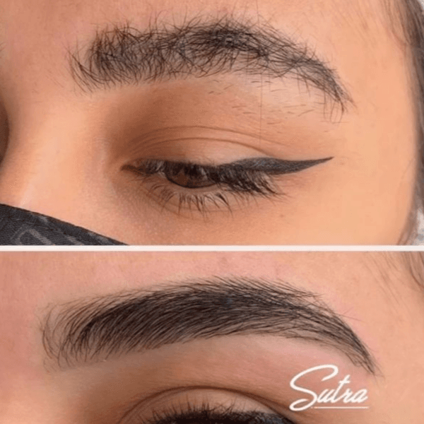 Depilación de Cejas Con Hilo Técnica Hindú