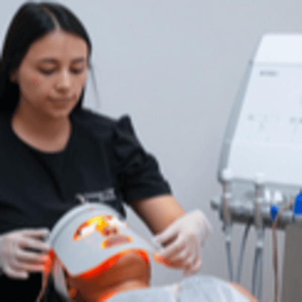 Hidrogel + Mascara de luz led