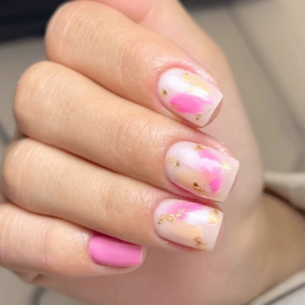 Baño de gel: Un tono