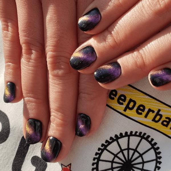 esmaltado permanente + ojo de gato/perlado/cromado/aurora/perlado