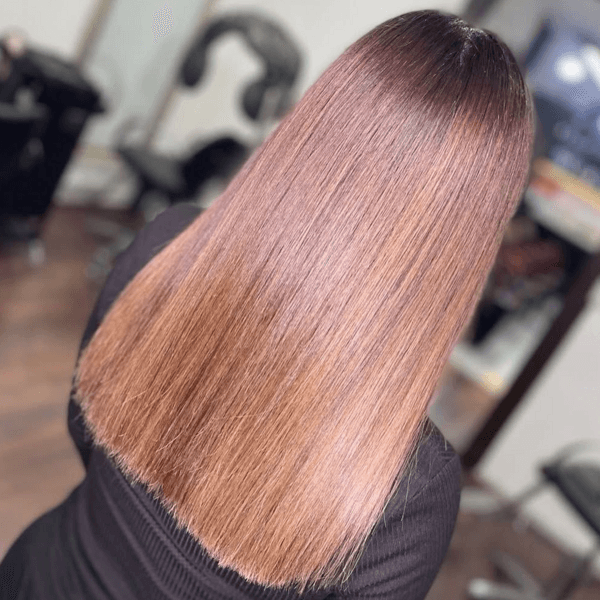 Baño de color (tamaño S) - cabello corto