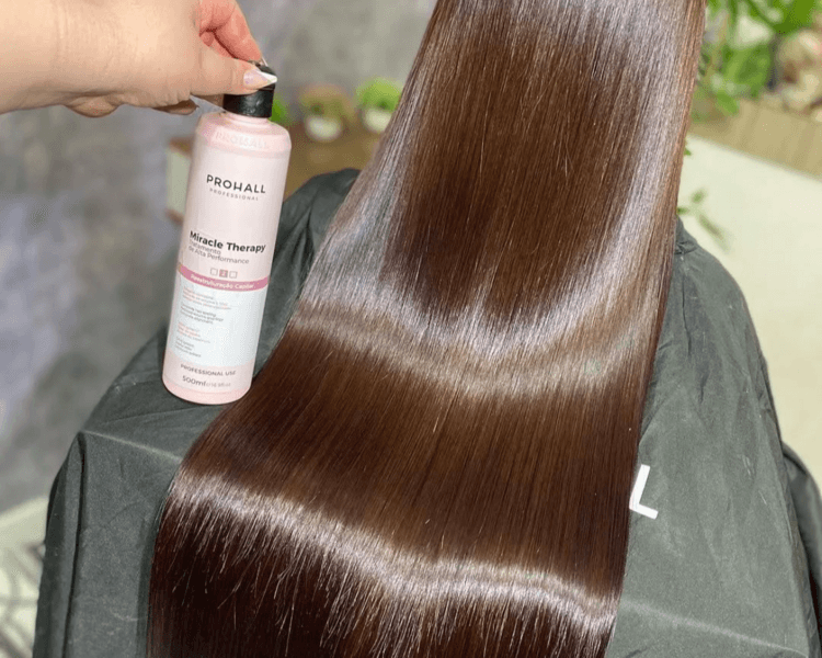 Alisado orgánico fotónico | hasta las axilas