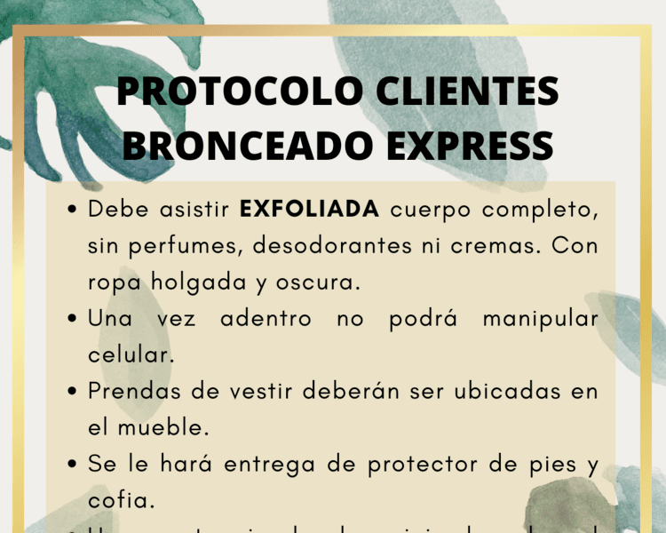 Bronceado Medio Cuerpo