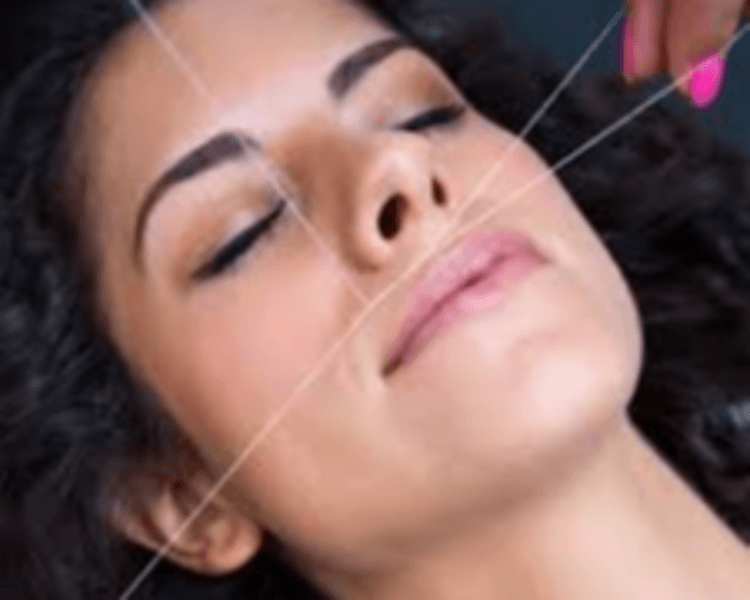 Epilación de Bozo con Hilo. (threading)