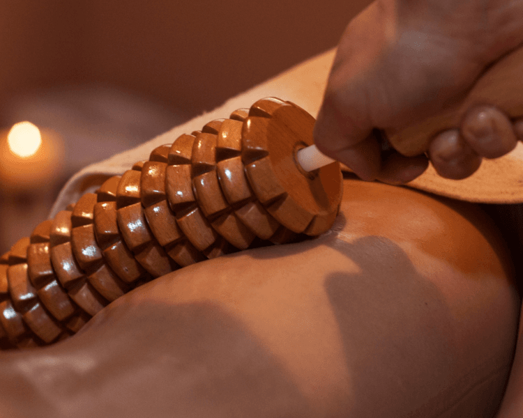 Maderoterapia corporal por 3 zonas