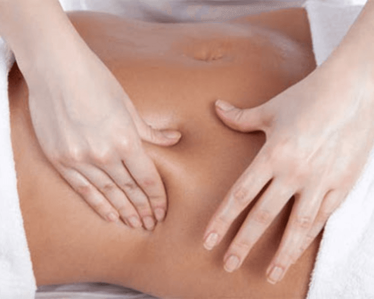 Masaje modelador / reductor abdomen y flancos