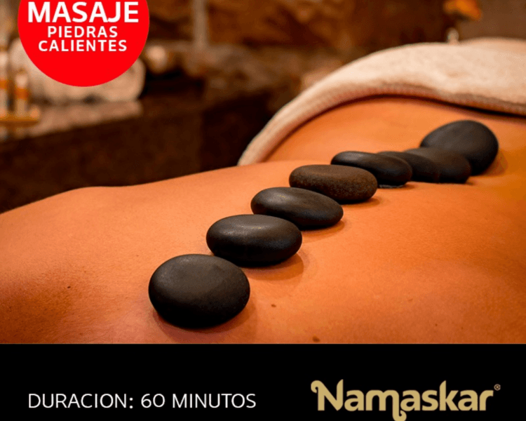 MASAJE DE PIEDRAS CALIENTES 60 min