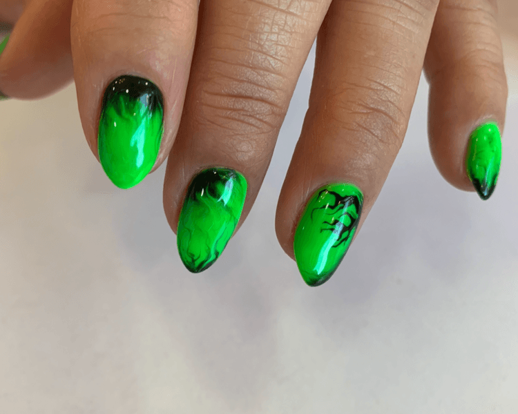 Extensiones de uñas softgel (degrade)