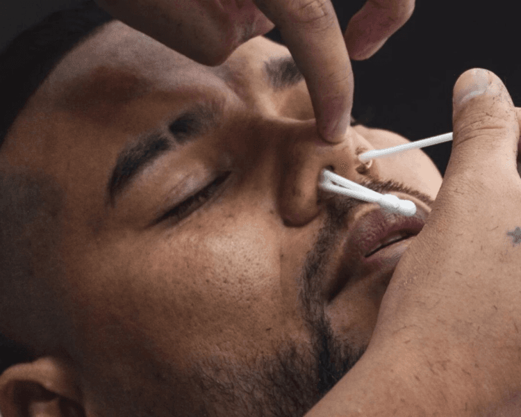 Depilación de nariz