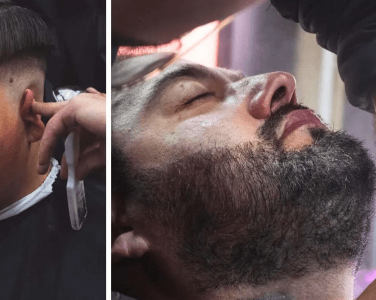 Corte de cabello y ritual de barba