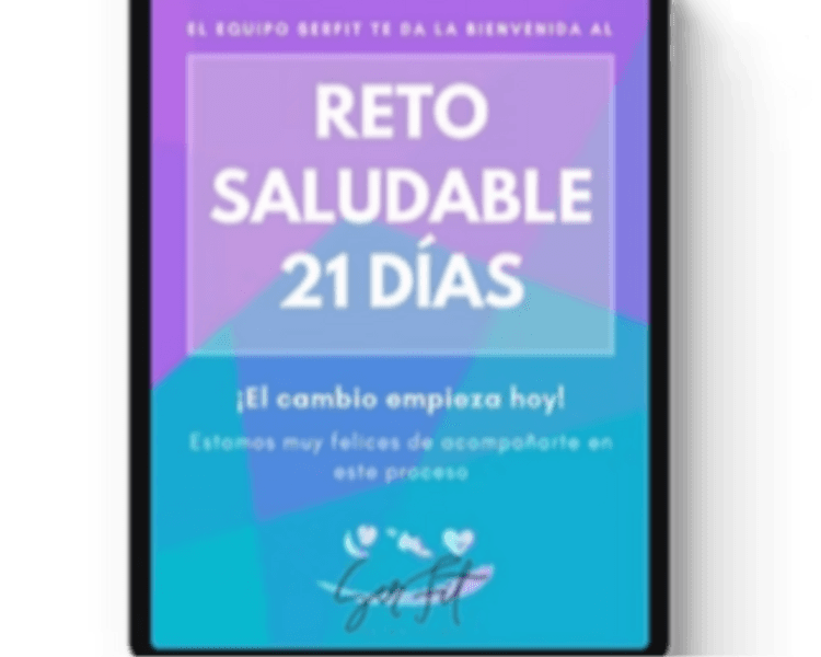 Reto saludable 21 días nutrición