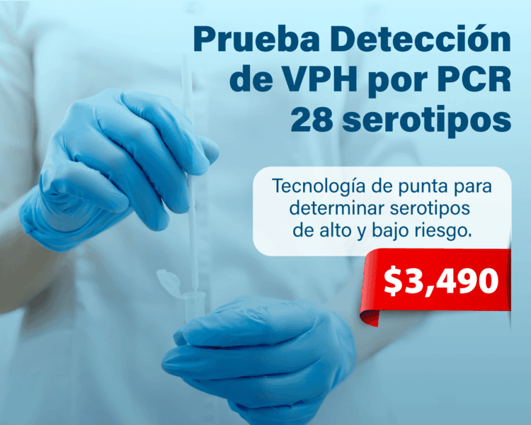 Prueba para Detección de VPH por PCR