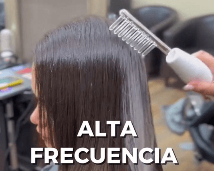 Tratamiento para la caída del cabello + ALTA FRECUENCIA