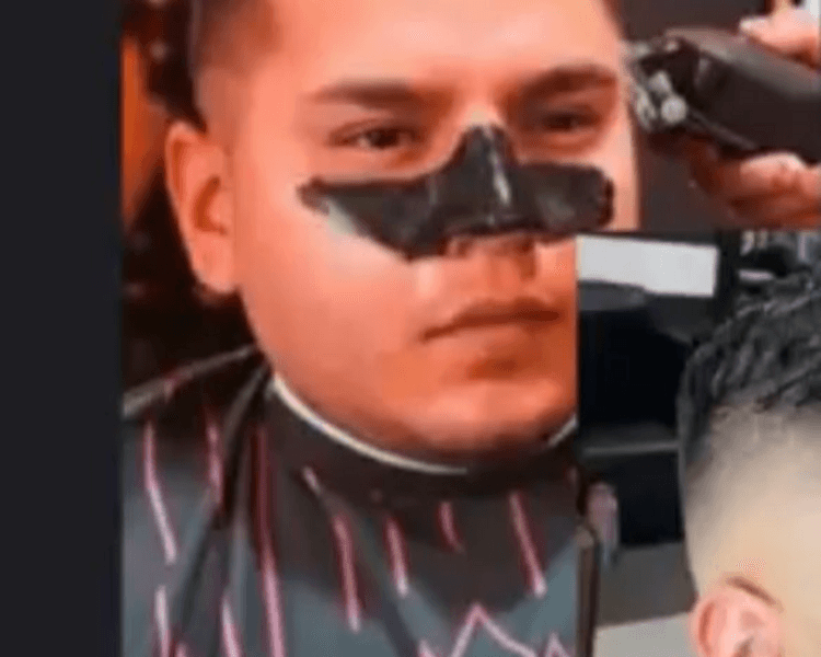 MASCARILLA NEGRA PARA NARIZ