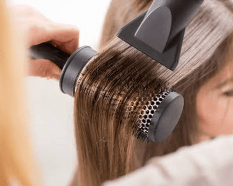 Secado, planchado o curly Cabello Largo