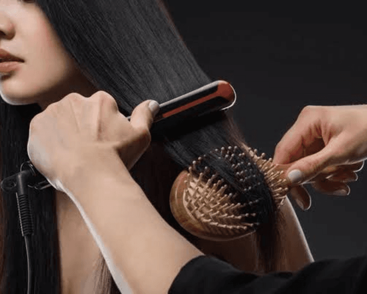 Secado, planchado o curly Con Exteniones