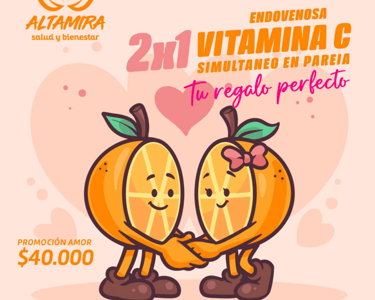 VITAMINA C 2X1 - EN PAREJA SIMULTANEO - LUNES A VIERNES