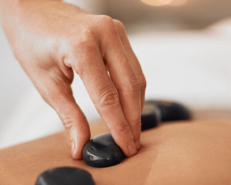 Masajes con Piedras Caliente Cuerpo Completo