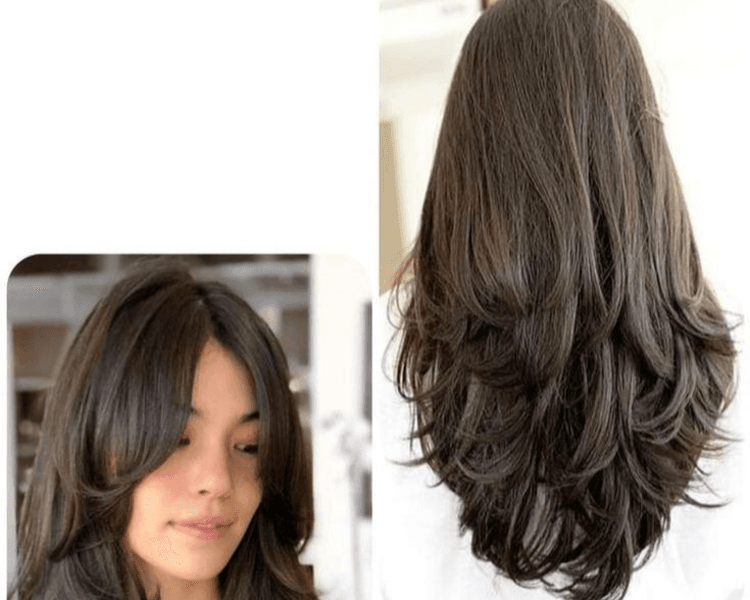 Corte de cabello dama (capas, grafilado, corte puntas)