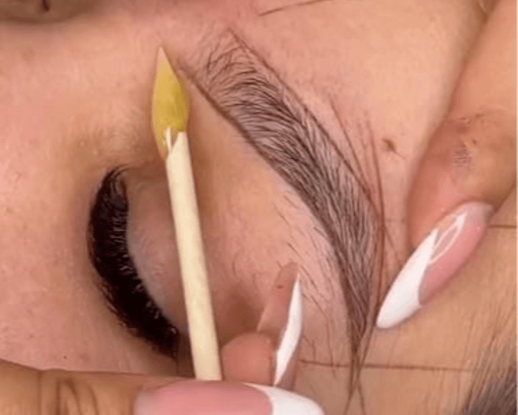 Cejas Limpieza en cera