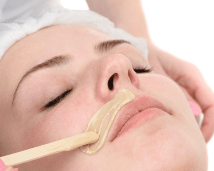 Bozo o Frente o Mentón o Nariz o Mejilla o Patilla cada una