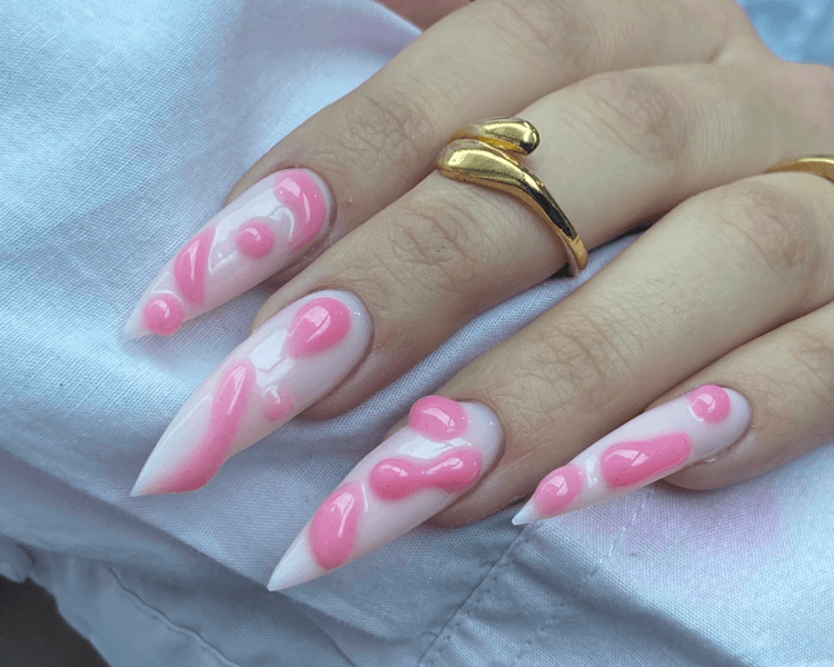 Extensión en polygel largo 5