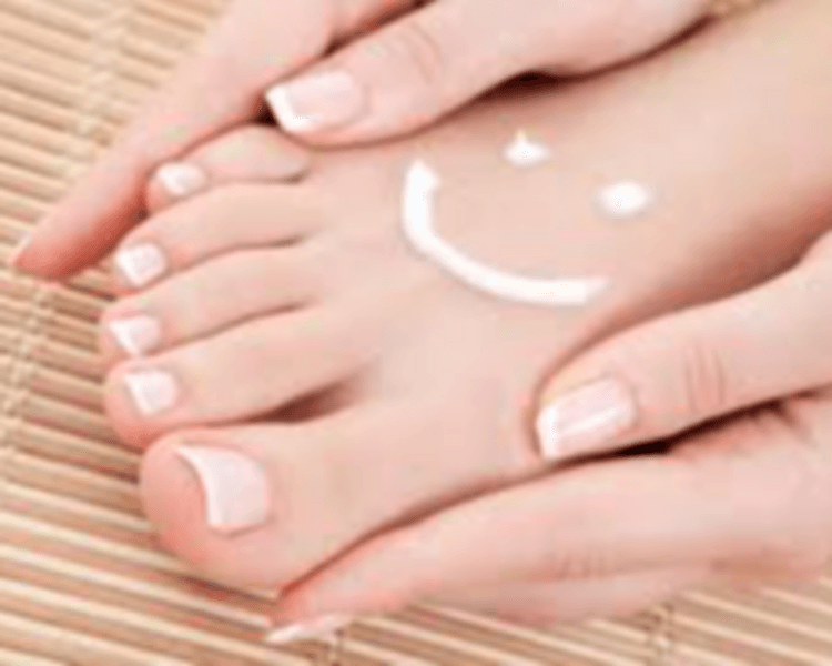 Pedicure permanente degradé
