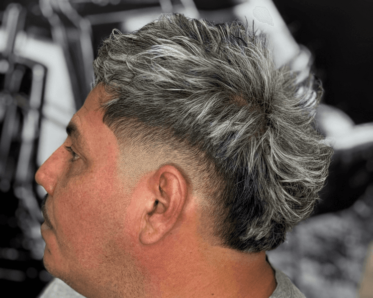 Visos o mechas platinadas (corte de cabello incluido)