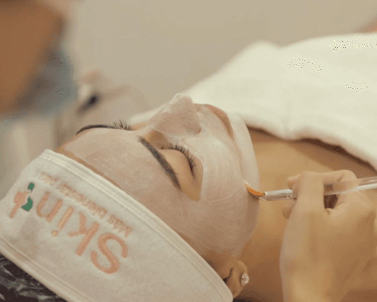 Limpieza facial piel sensible