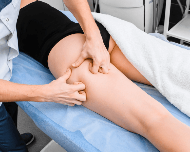 Masaje anticelulítico y push up