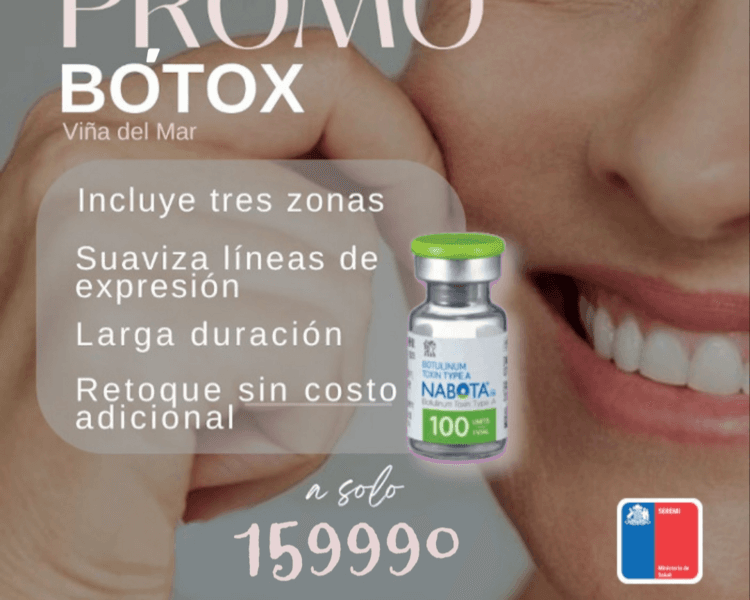 BÓTOX - SÚPER PROMO INVIERNO - 3 ZONAS