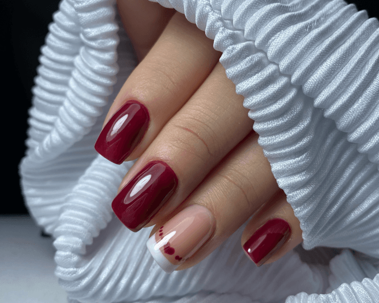 Extensiones de polygel o softgel 1 color mas 1 diseño mano alzada