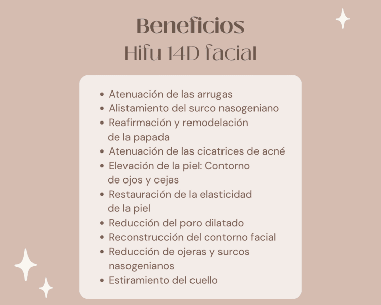 Hifu 14D Contorno de ojos y frente