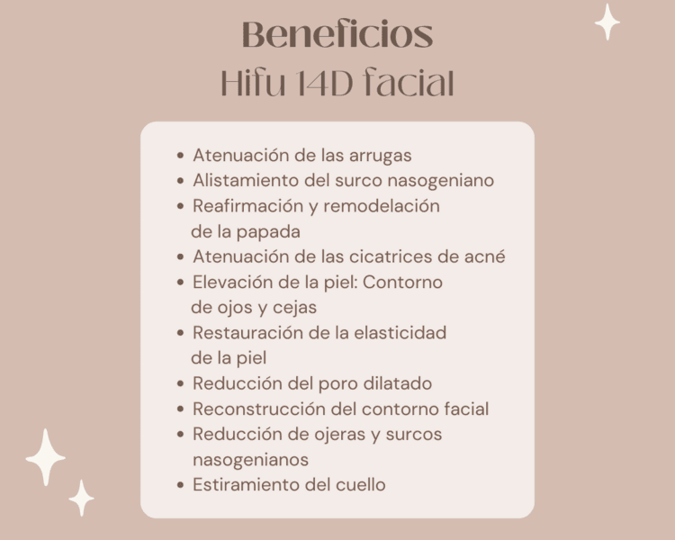 Hifu 14D Rostro