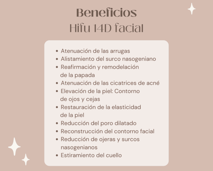 Hifu 14 D rostro, cuello y escote