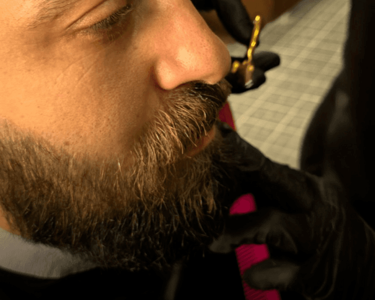 Arreglo y afeitado de barba