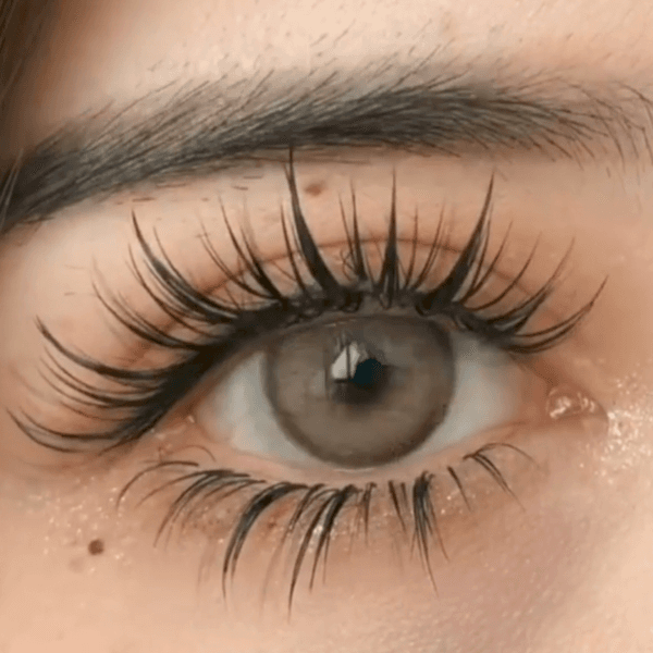 Lash anime pestañas superiores e inferiores
