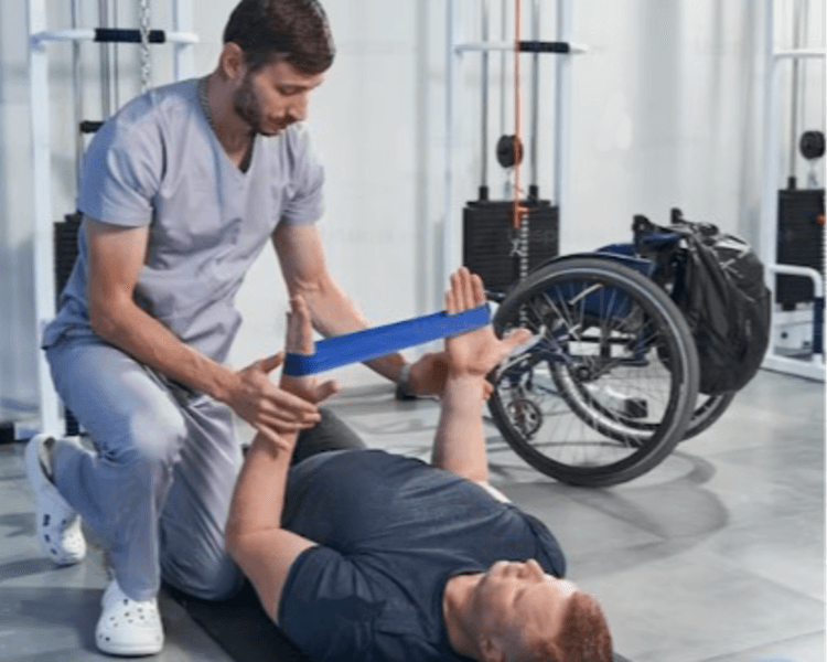 Sesión de Fisioterapia