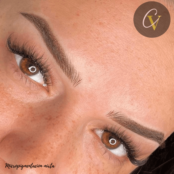 Micropigmentacion de cejas Tecnica Hibrida ⭐️