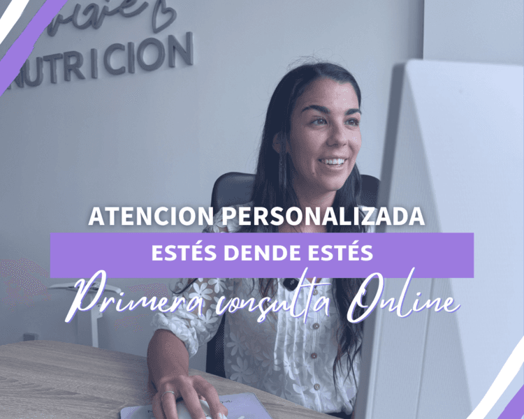 Primera consulta nutricional ONLINE