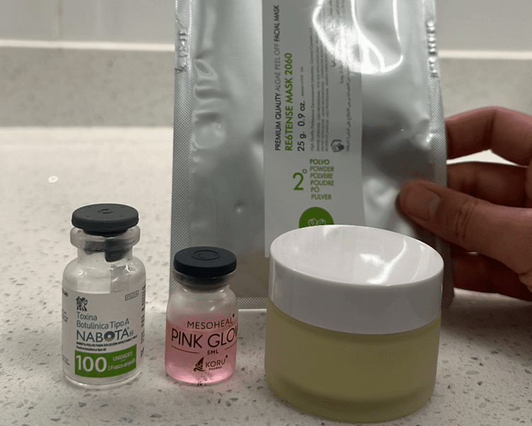 PACK OTOÑO ON FIRE (TOXINA BOTULINICA 3 ZONAS + 1 SESIÓN PINK GLOW + MASCARA CASMARA + CREMA EFECTO BOTOX)