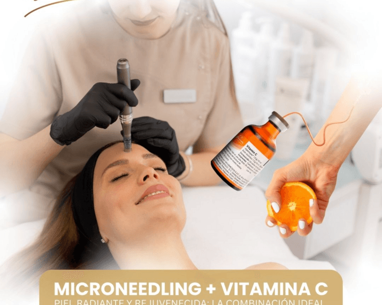 VITAMINA C + MICRONEEDLING o DERMAPEN