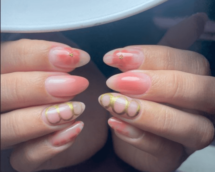 Service de uñas esculpidas en polygel largo 3 y 4