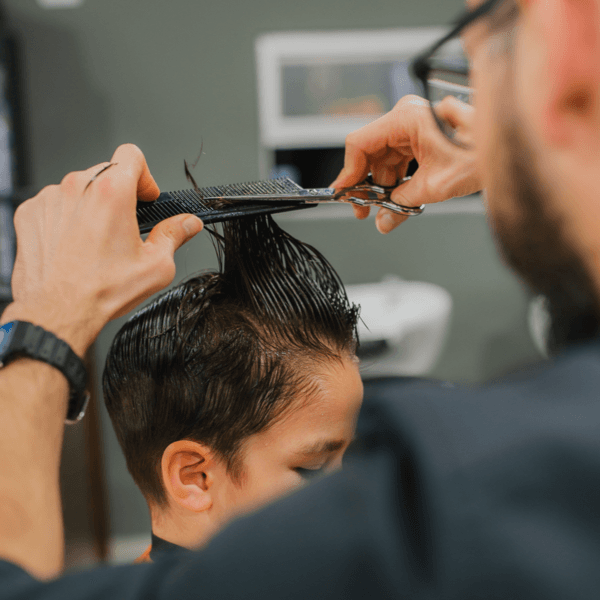 Corte de niño modernos (Desvanecidos ó degradados)
