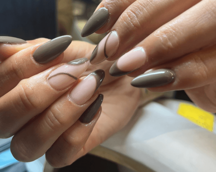 Manicure Rusa con Diseño (4 diseños simples)