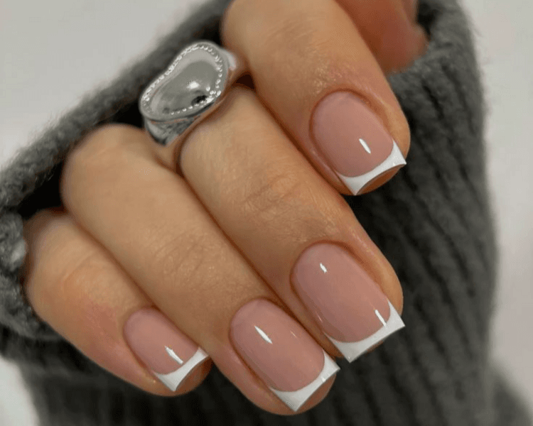 MANICURA EN GEL/FRANCESA