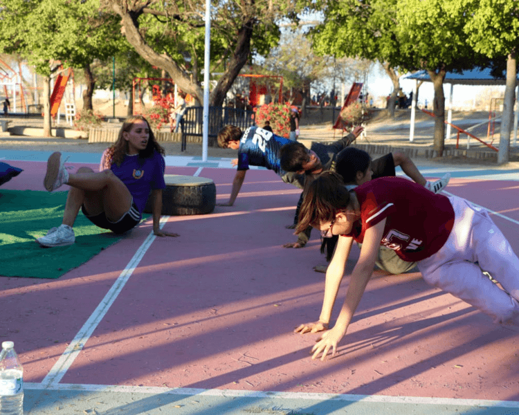 Clase única adulto Parkour